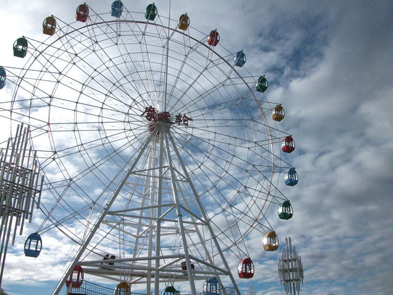Ferris Wheel Rides In the Park 