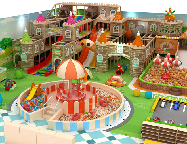Castle Theme Indoor Playground Equipment For Sale